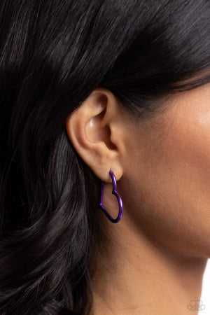 Paparazzi Loving Legend - Purple Earrings