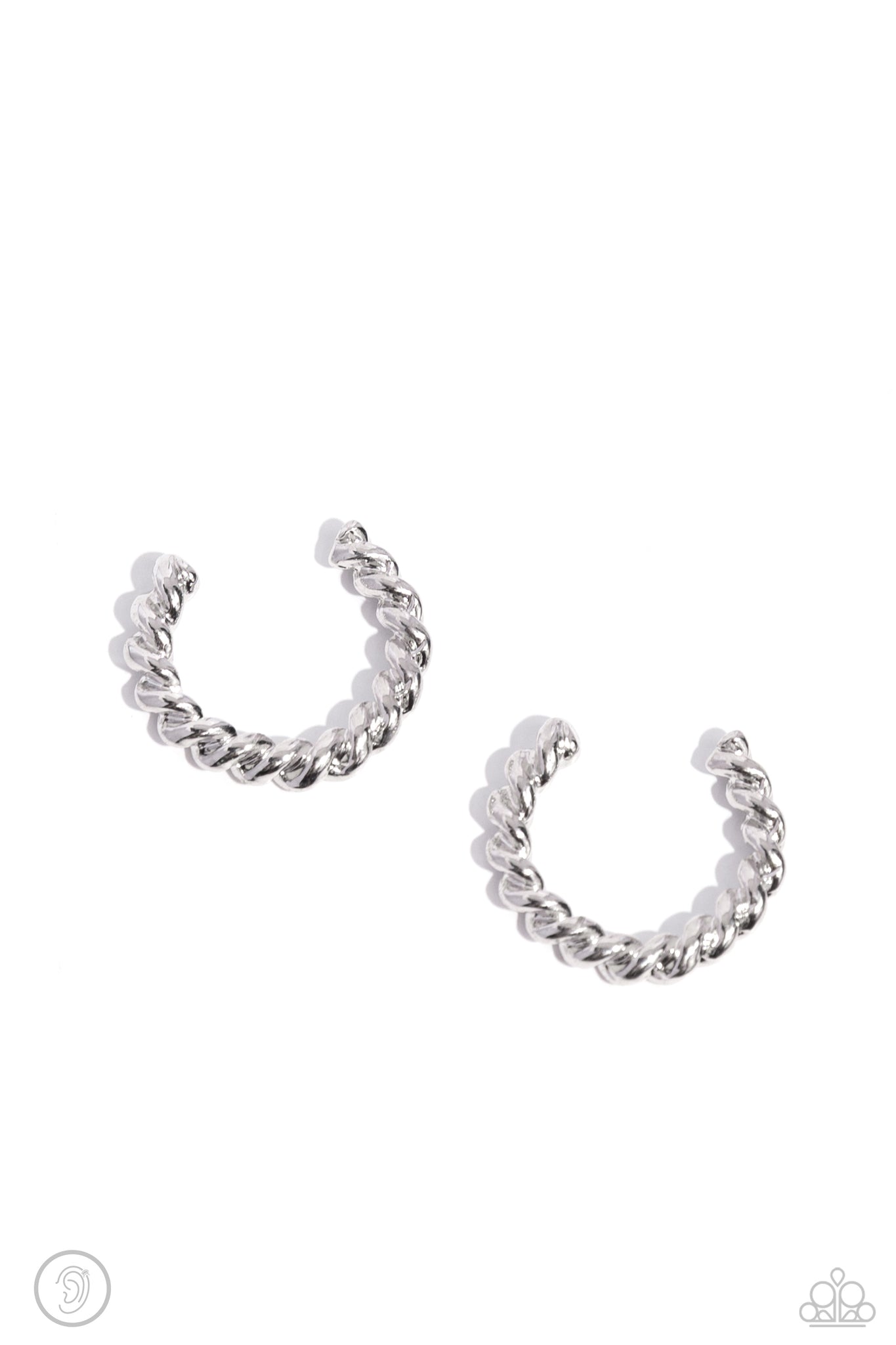 Paparazzi Twisted Travel Ear Cuffs