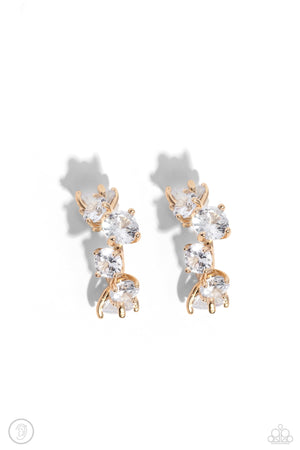 Paparazzi Breathtaking Blend - Gold Ear Cuff