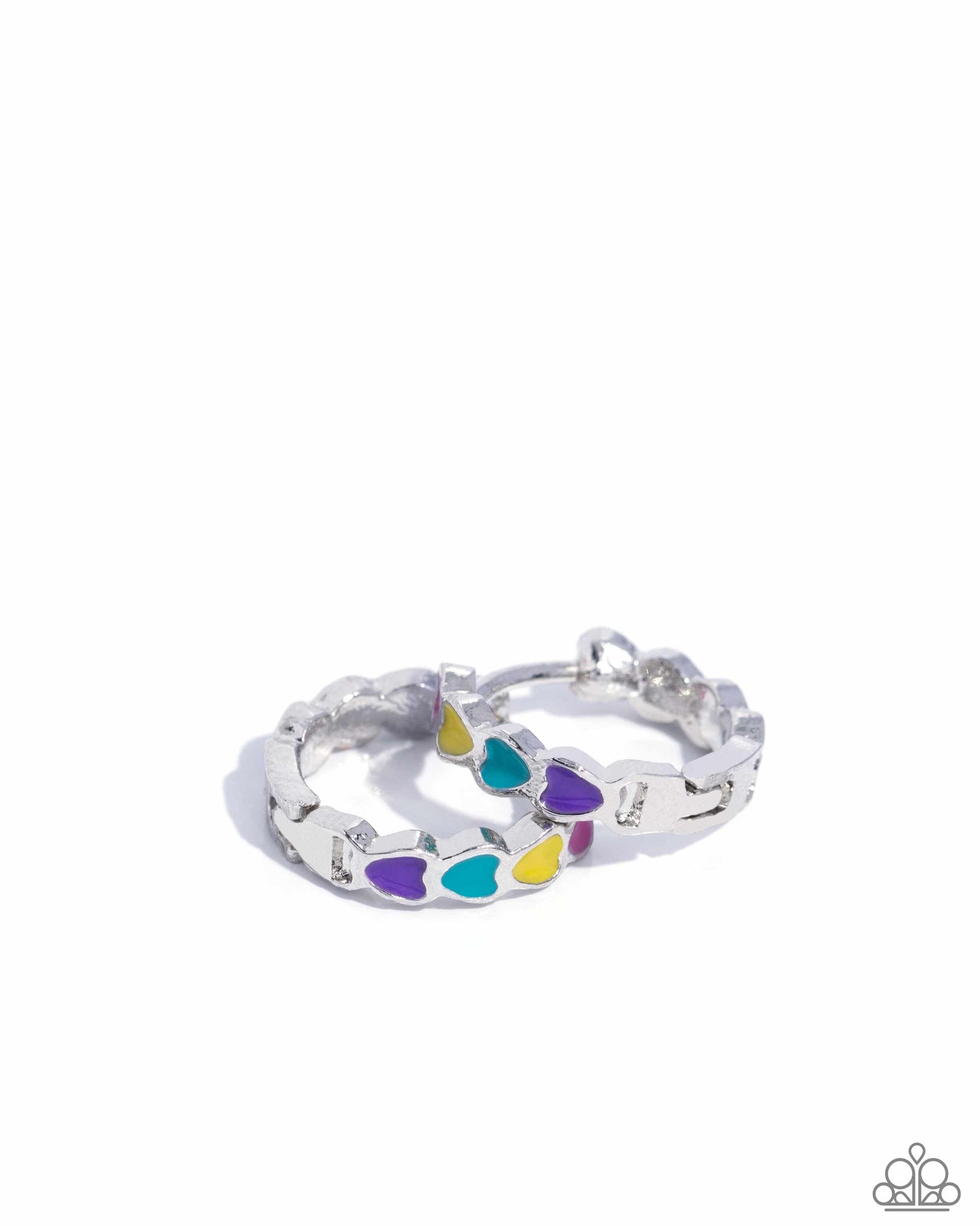 Paparazzi Delicate Dalliance - Multi Mini Hoops