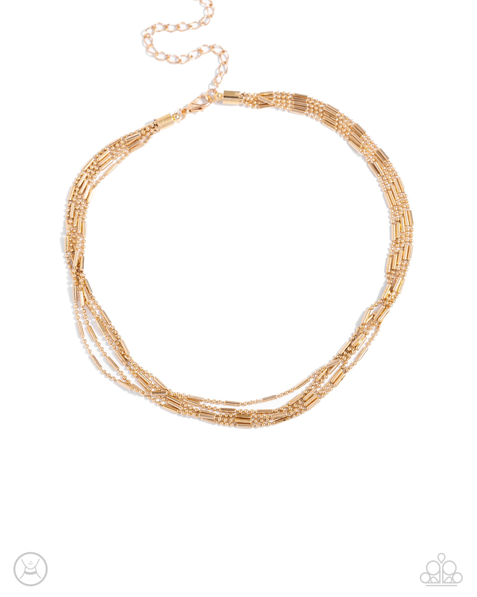 Paparazzi Monochromatic Marvel - Gold Choker