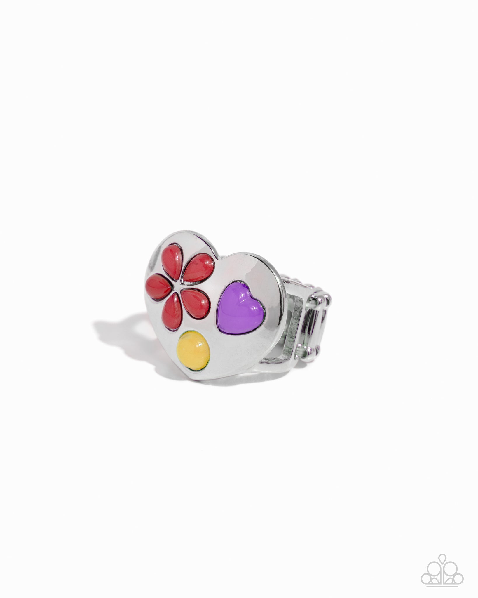 Paparazzi Spirited Shapes - Red Ring