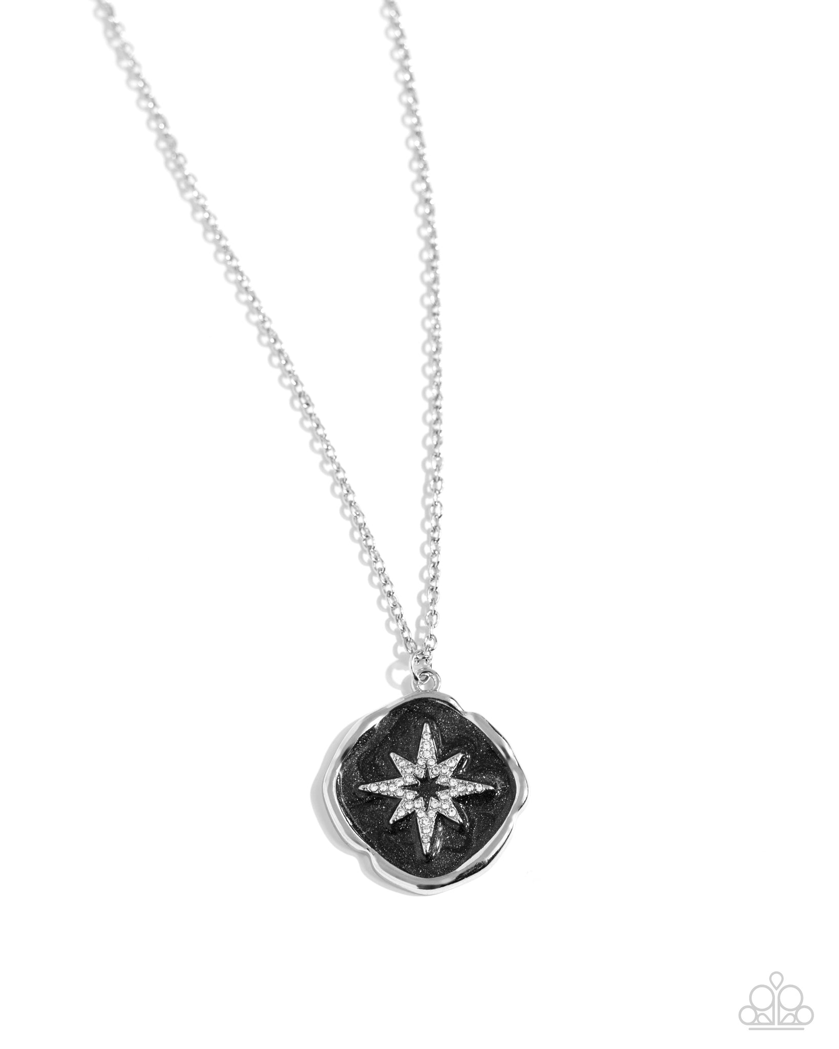 Paparazzi Soaring Stars - Black Necklace