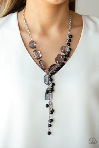 Paparazzi Prismatic Princess - Black Necklace - Spellbound Jewelz