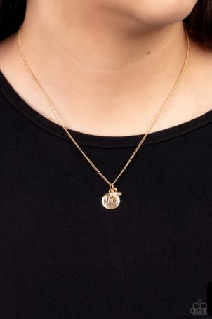 Paparazzi Mom Mode - Gold Necklace - Spellbound Jewelz