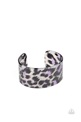 Paparazzi Top Cat - Purple Bracelet