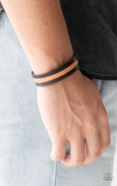 Paparazzi Plain View - Brown Urban Bracelet