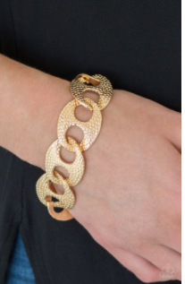 Paparazzi Casual Connoisseur - Gold Bracelet