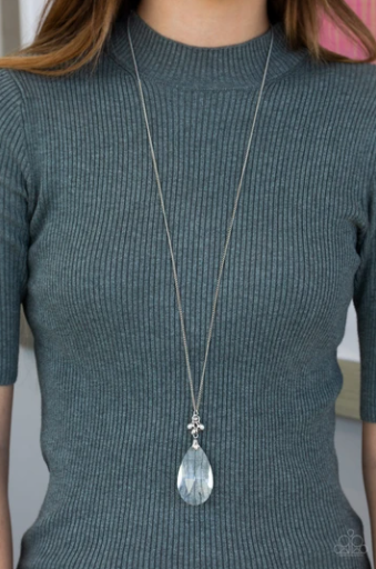 Paparazzi Life of the Party August 2020 Exclusive - Up in the HEIR White Necklace
