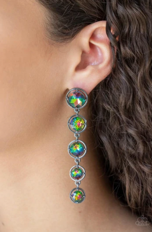 Paparazzi Drippin in Starlight - Multi Earrings