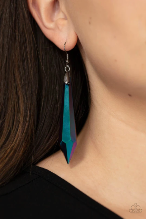 Paparazzi Sharp Dressed Diva - Multi Earrings