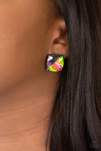 Paparazzi Royalty High - Multi Post Earring