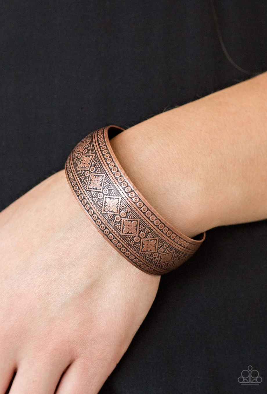 Paparazzi Gorgeously Gypsy -Copper Bracelet