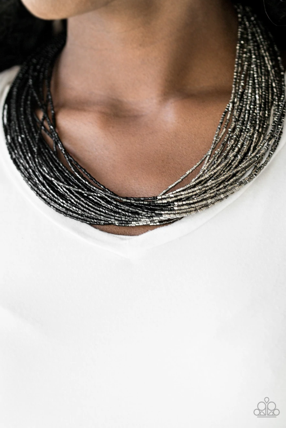 Paparazzi Flashy Fashion - Black Necklace