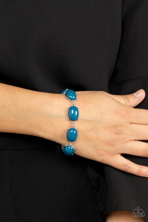 Paparazzi Confidently Colorful - Blue Bracelet