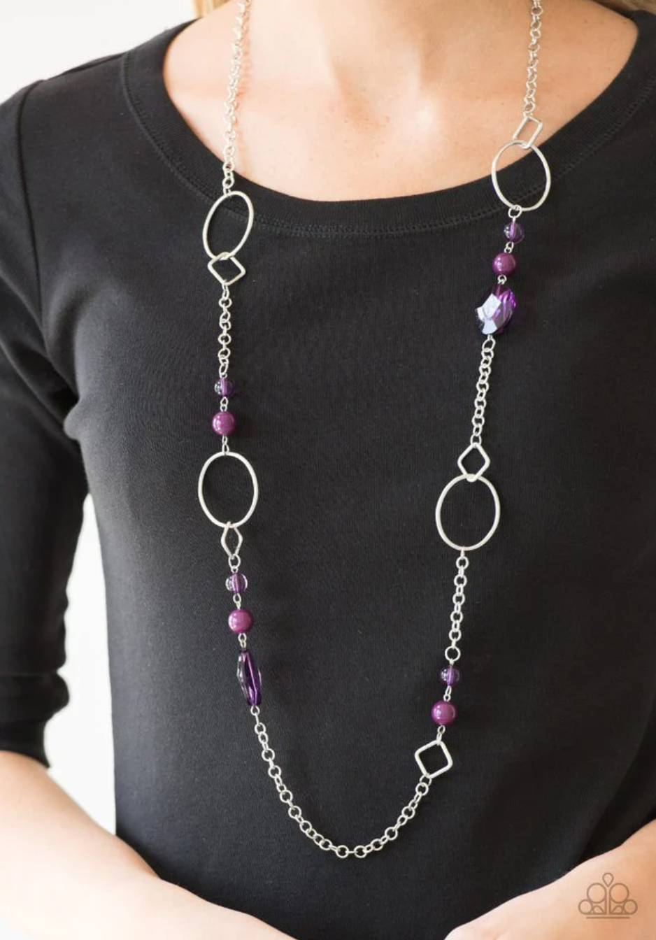 Paparazzi Very Visionary - Purple Necklace