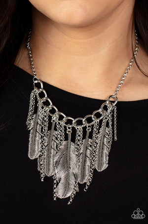 Paparazzi NEST Friends Forever - Silver Necklace