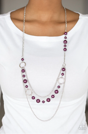 Paparazzi Party Dress Princess - Purple Necklace
