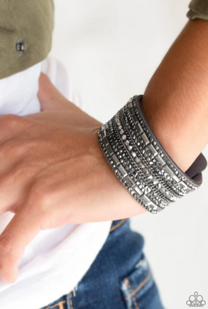 Paparazzi Rebel Radiance - Silver Bracelet