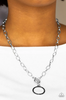 Paparazzi All in Favor Black Necklace