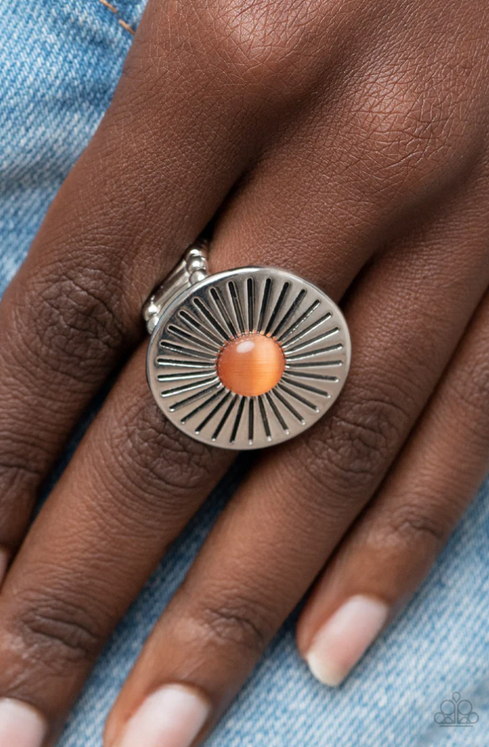 Paparazzi Everglade Eden - Orange Ring