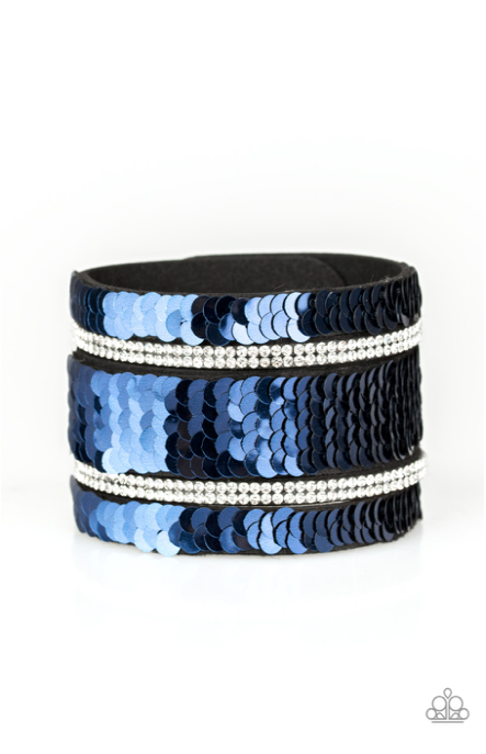 Paparazzi MERMAID Service - Blue Bracelet - Spellbound Jewelz