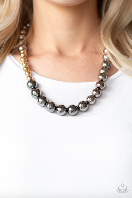 Paparazzi Power To The People - Black Necklace - Spellbound Jewelz