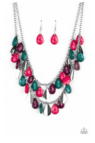 Paparazzi Life of the FIESTA - Multi Necklace - Spellbound Jewelz