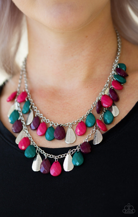 Paparazzi Life of the FIESTA - Multi Necklace - Spellbound Jewelz