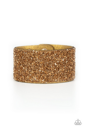 Paparazzi The Halftime Show - Gold Bracelet - Spellbound Jewelz