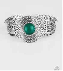 Paparazzi Avant-VANGUARD - Green Bracelet - Spellbound Jewelz