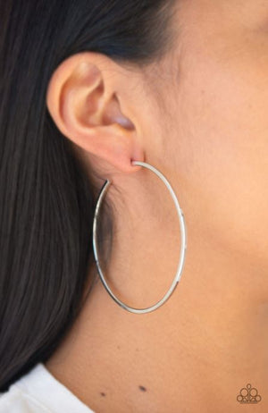 Paparazzi Perfect Shine - Silver Earrings - Spellbound Jewelz