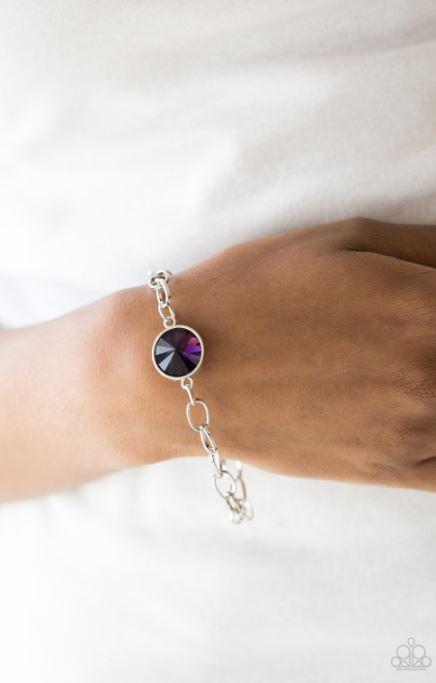 Paparazzi All Aglitter - Purple Necklace - Spellbound Jewelz