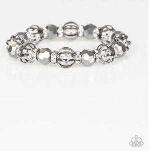 Paparazzi Metro Squad - Silver Bracelet - Spellbound Jewelz